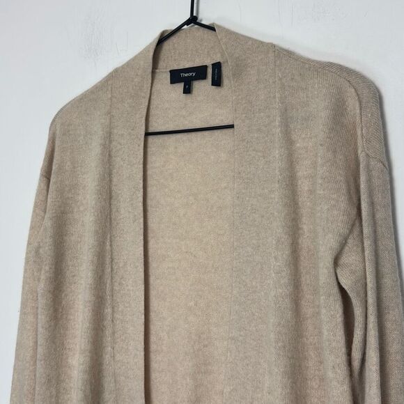 Theory Analiese O Open Front Cashmere Cardigan - Picture 3 of 6